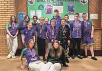 Brecon swimmers dive into success with 29-medal haul