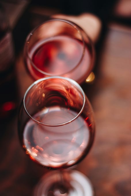 The tasting room is licensed for up to eight people including the host