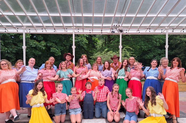 The production features a cast of 32 talented performers from Llandrindod Wells Theatre Company