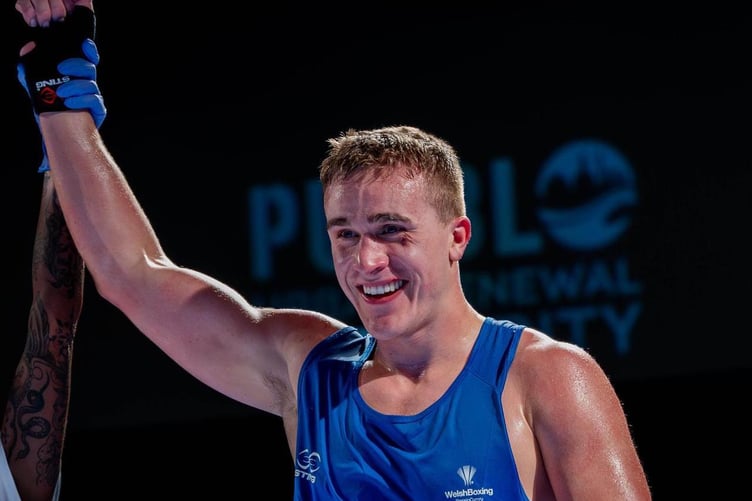 Brecon boxer Daniel Pitt, who has been selected for the Wales team for the Commonwealth Games in Glasgow this summer