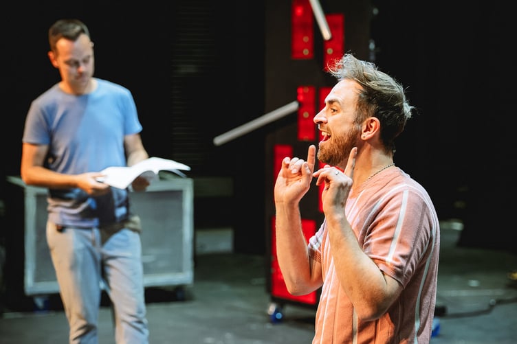 Jay & Joss in rehearsals