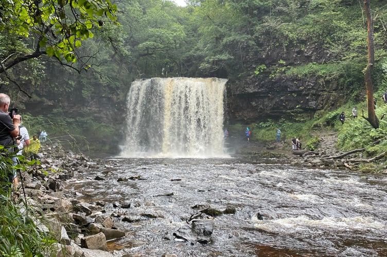 Four Waterfalls Walk, Bannau Brycheiniog.
