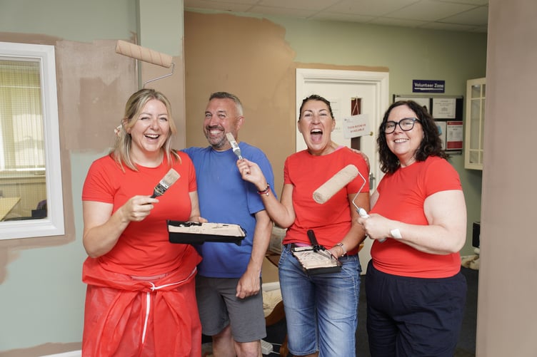 EDITORIAL USE ONLY
Faye Stevenson-Davies, Richard Davies, Tina Burgess and Karen Maddock
Allwyn Lotto South Powis Mind
Picture date: Thursday June 25, 2026. PA Photo. Photo credit should read: Alistair Heap/PA Media Assignments