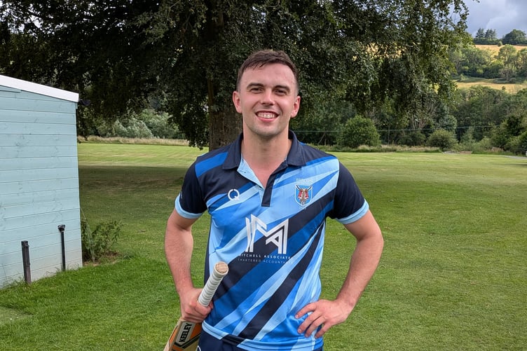 Rugby man Geraint Workman made an unexpected cricket debut for Brecon 2nd XI