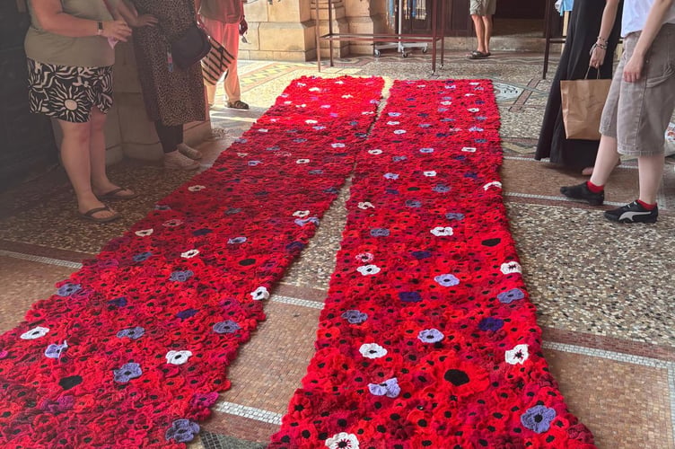 The Peterchurch Poppy Blanket