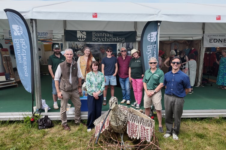 The next stage of funding was announced at the Hay Festival at the end of May