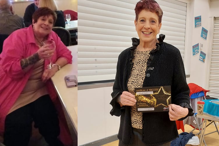 Slimming World member Mandy Smith celebrates a five-stone weight loss transformation