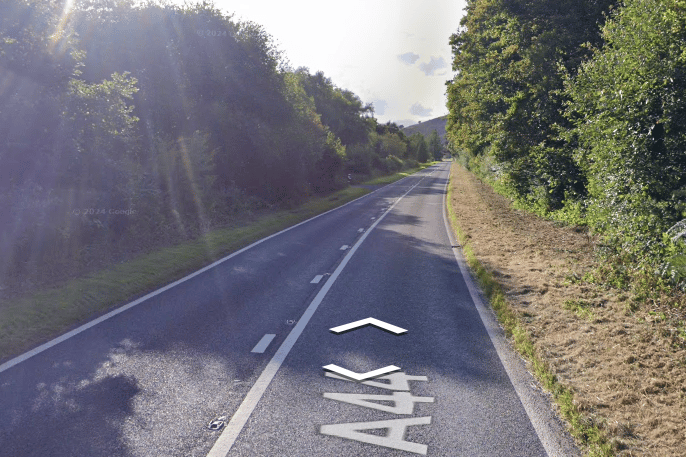 A44 Nantmel to Crossgates.