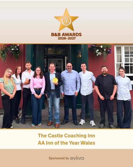 The Castle Coaching Inn in Trecastle have been selected for a prestigious award.