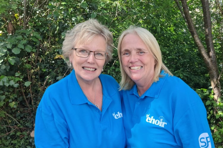 Founders Mandy Davies and Lorraine Cadwallader-Jones are delighted to see their dream of creating a children's community choir become a reality