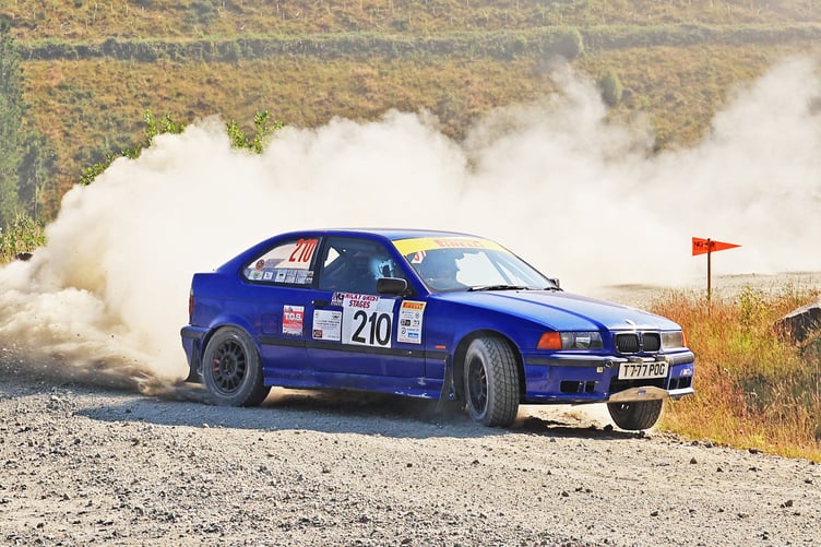 Brecon Motor Club members Colin Evans and co-driver John Evans finished second in Class 10