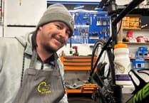 Bike shop volunteering set Powys man on road to recovery
