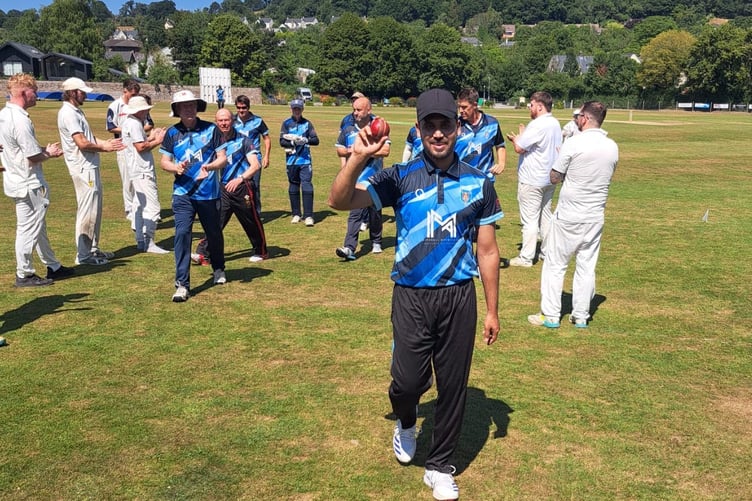 Rayhan Uddin was the star for Brecon’s Second XI, taking 5-38 in their seven-wicket win over Blaengarw and Coedly