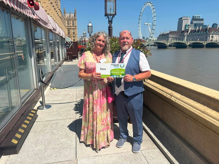 A village shop owner in New Radnor was treated to a House of Lords tour with David Chadwick MP, while also being shortlisted for a Countryside Alliance Award.
