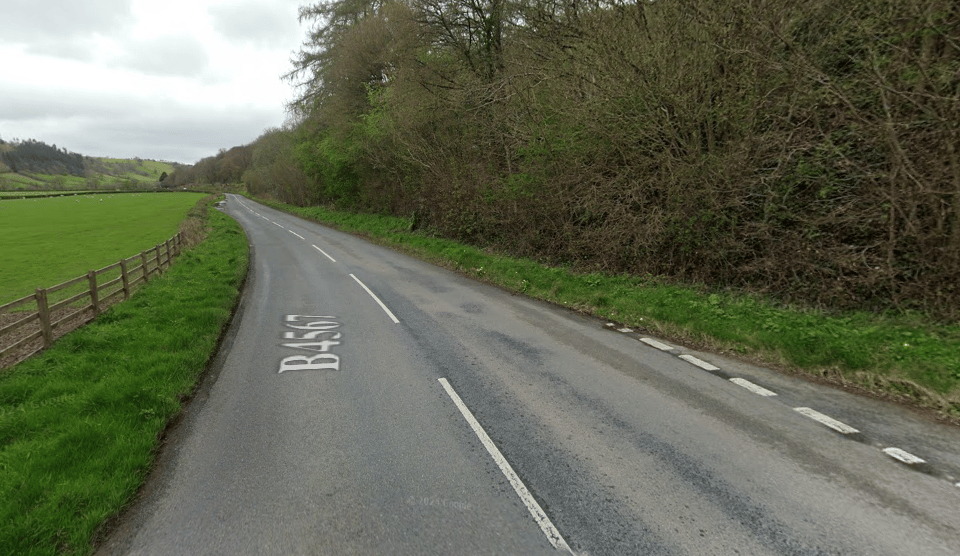 Police are appealing for information after the trailer was damaged off the B4567 near Aberedw