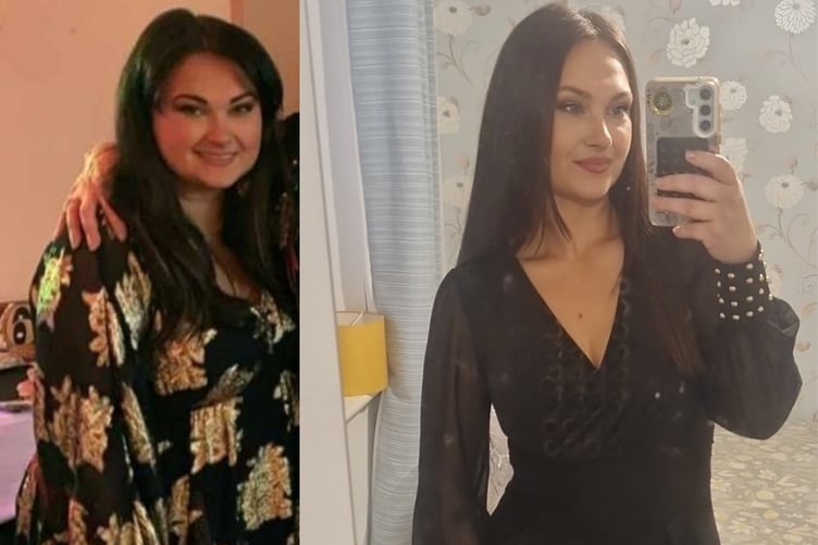 After losing 5st 1lb, Whitley Lloyd is now helping others on their own weight-loss journeys
