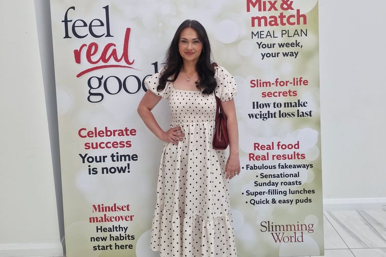 Whitley Lloyd is hoping to inspire others after her own life-changing Slimming World journey