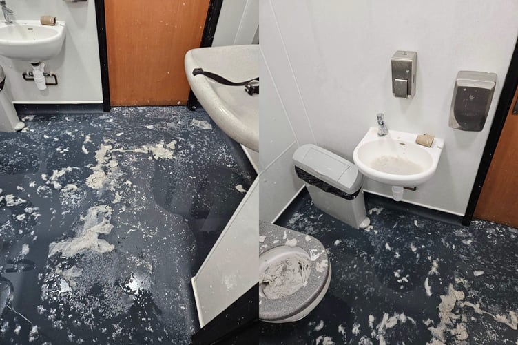 The Station Crescent public toilets in Llandrindod Wells reopened earlier this year following a major refurbishment