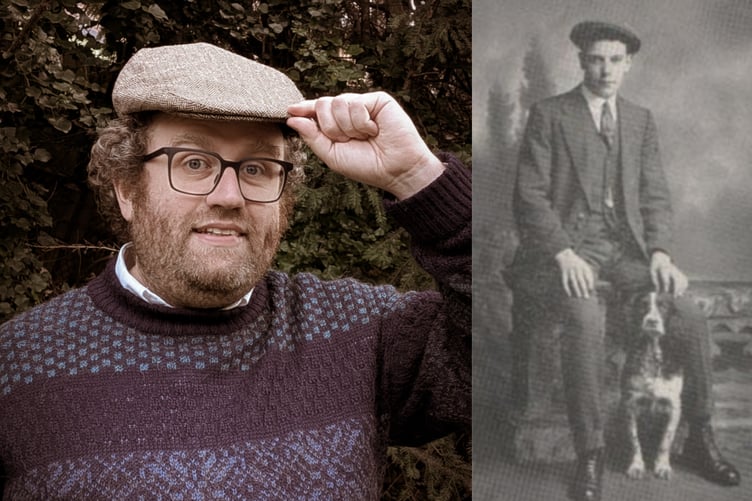 Brecon-raised comedian Gareth Gwynn is taking his debut solo show Cyril to the Edinburgh Fringe Festival, exploring the life of his great-grandfather, the Gower poet Cyril Gwynn.