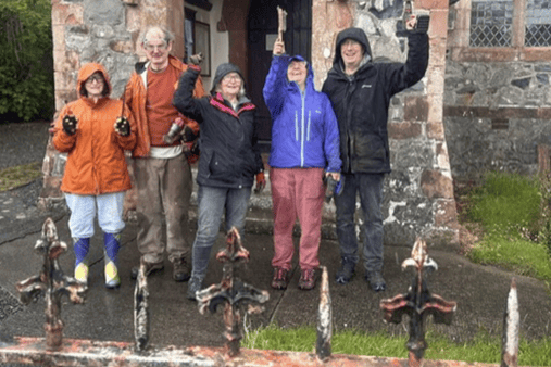 The town’s green spaces have been brought to life by a team of dedicated volunteers