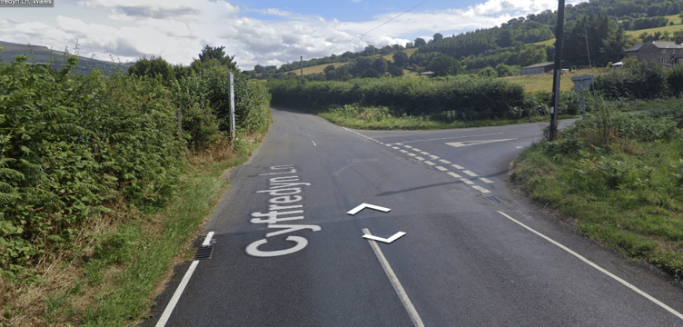 B4558 Llagynidr to Crickhowell.