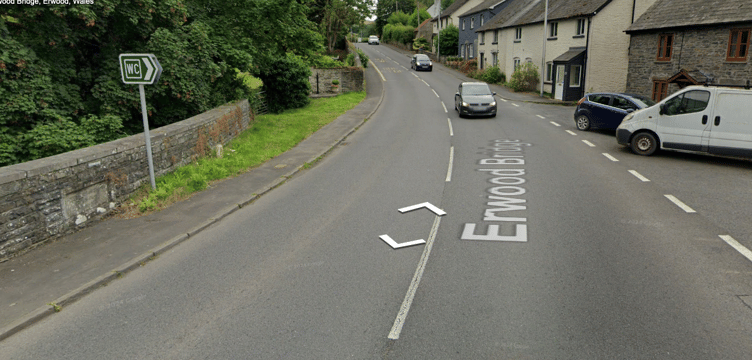 Erwood Bridge, A470.