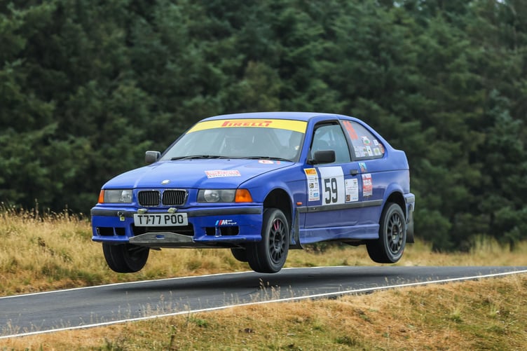 Brecon Motor Club members Colin and John Evans finished in the top 50 and sixth in class
