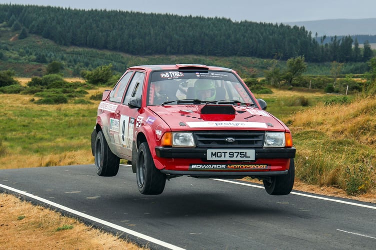 The Ford Escort G3 crew of Lee Edwards and Sam Spencer claimed third place