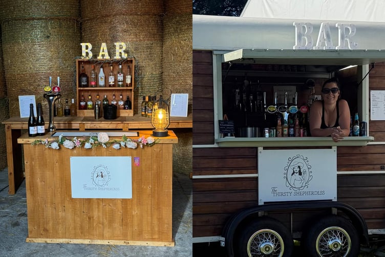 Shelley and Martine tailor their mobile bar service to create a personal experience for customers