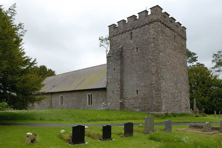 St Cynog’s Church, Merthyr Cynog