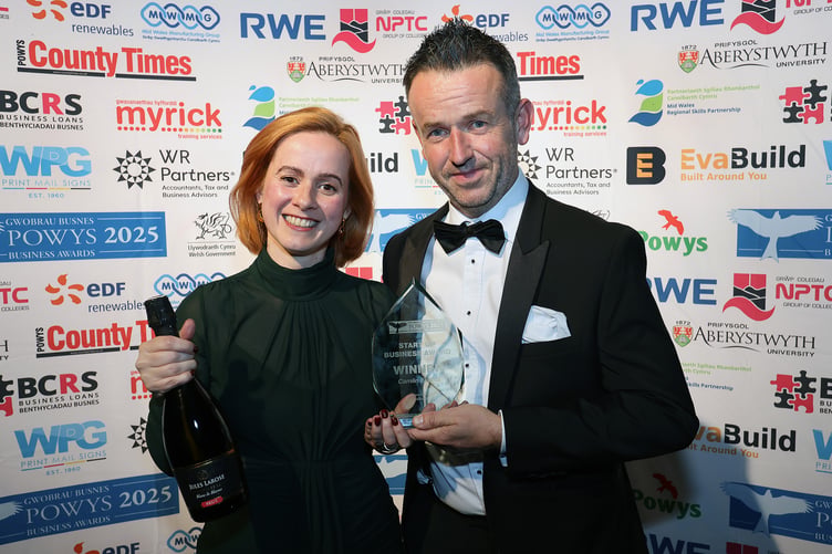 Powys Business Awards 2025.
Picture by Phil Blagg Photography.
PB160-2025