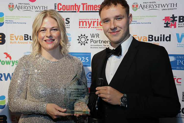 Powys Business Awards 2025.
Picture by Phil Blagg Photography.
PB160-2025