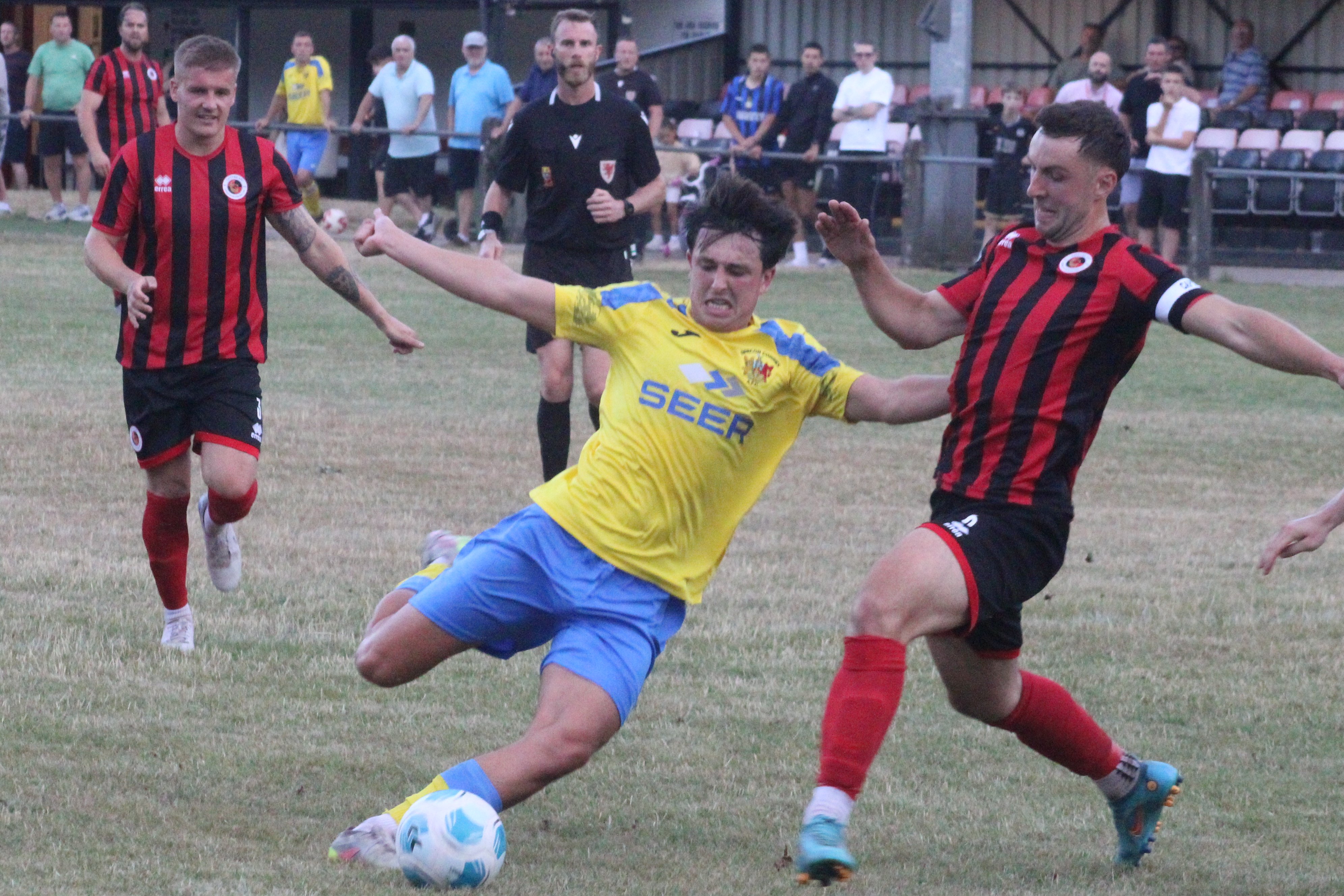 Brecon Corries battled back after a difficult first half but were narrowly beaten by Goytre