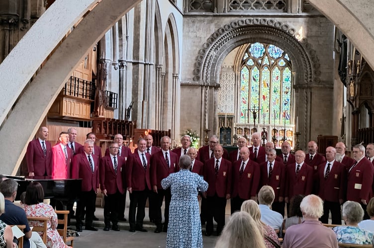 Lynnette fulfilled her dream of conducting a performance in the cathedral