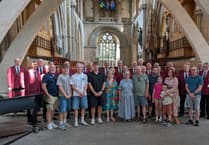 Brecon choir celebrates Lynnette's golden milestone