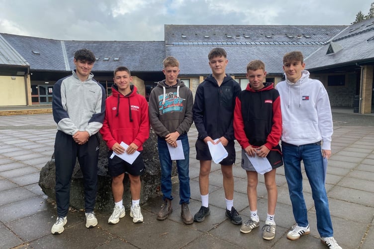 Pupils were praised their hard work and determination