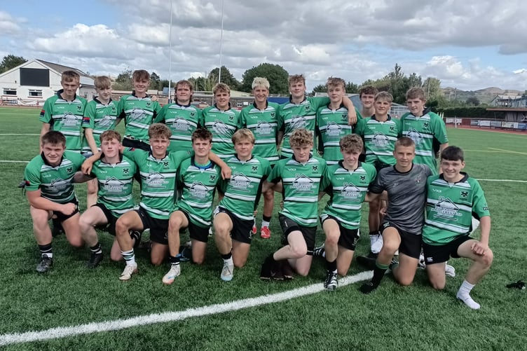 Gwernyfed Youth battled to the end despite being beaten by Llandovery on Saturday