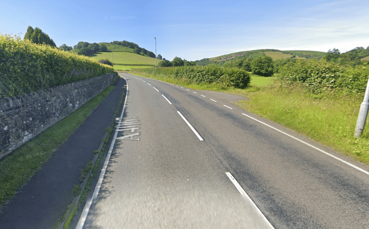 The A4067 is currently closed between Cray and Sennybridge following a road traffic collision