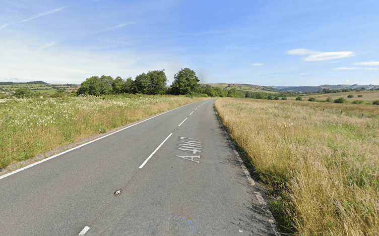 The collision took place on the A4067 south of Cray