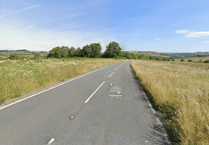 Motorcyclist dies after A4067 crash