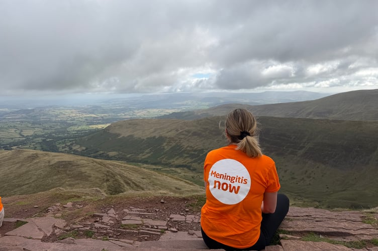 More than £5,000 has so far been raised for Meningitis Now through the challenge