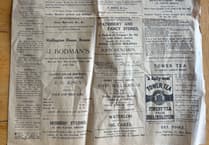 First edition of Brecon & Radnor Express found in Builth Wells