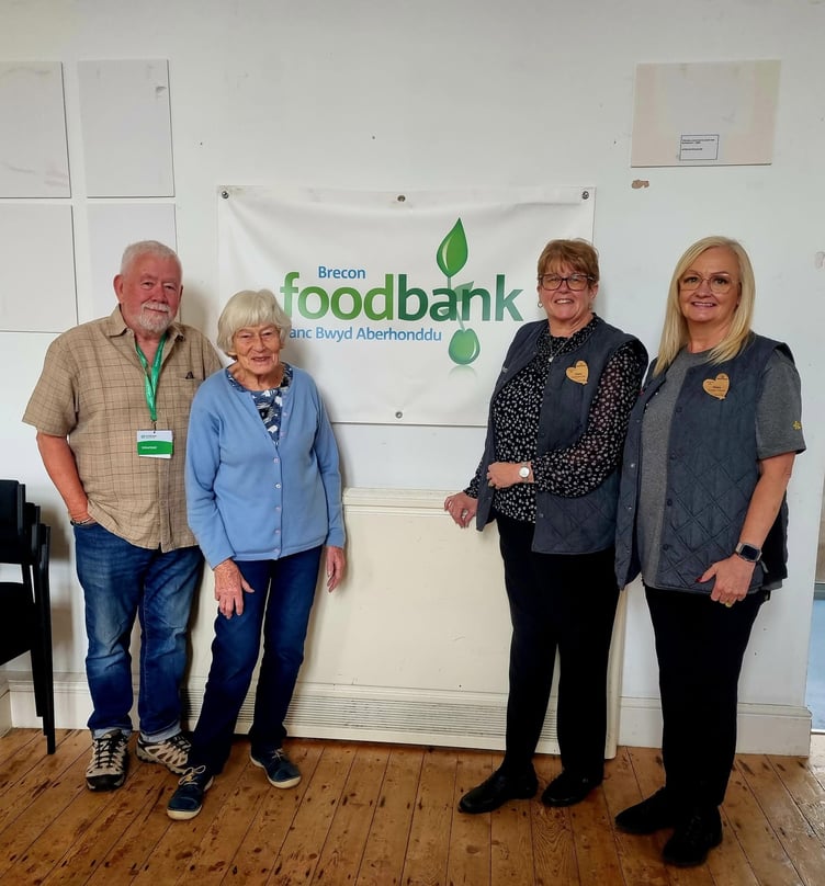 Morrisons, Brecon Food Bank