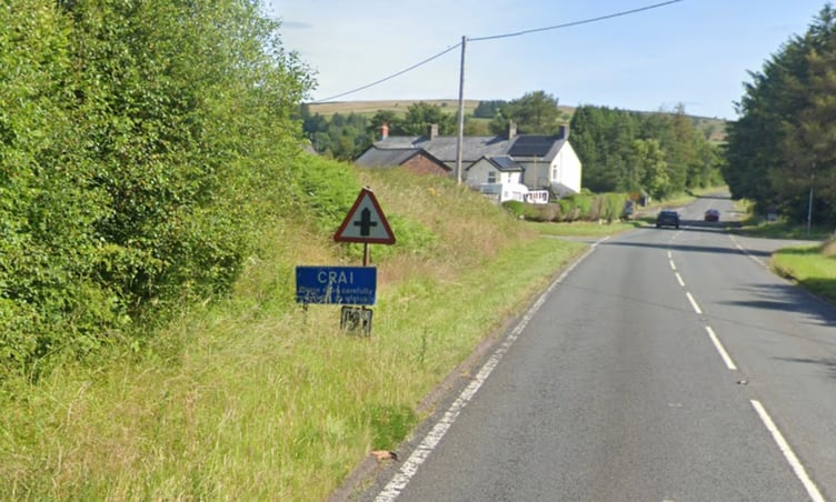 Cllr Edwin Roderick is calling for an update on measures to tackle speeding through Crai