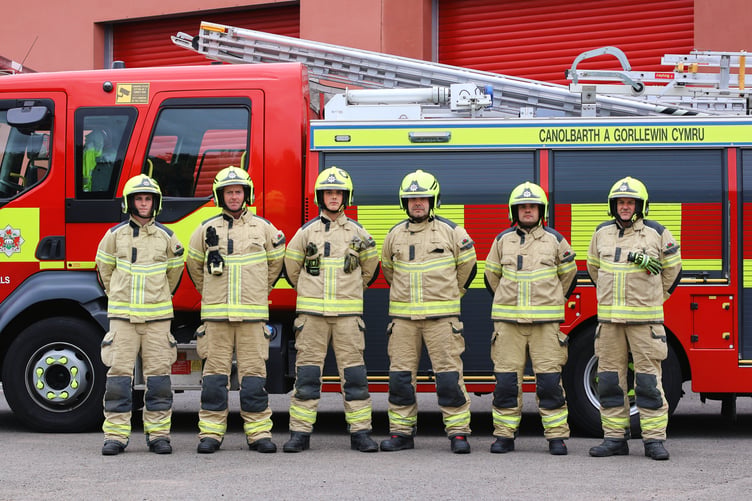 Left to right: Connor and Paul Treacy, Fin and Mark 'Dom' Hughes, and Richard and Brad Phillips