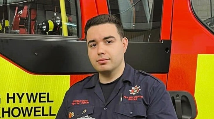 Crickhowell firefighter Tommy Hatton will take part in the New York challenge on Sunday