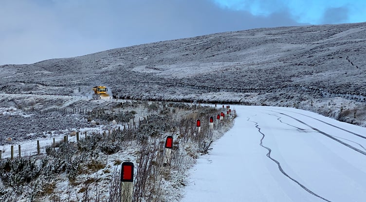 Gritter lorry