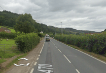 Stretch of road currently closed on A470 due to vehicle fire
