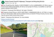 Powys urged to improve roadworks communication