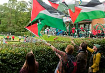 Peaceful protest held at European Bowls Championship over Israel team's presence